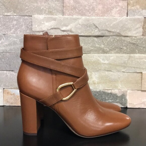 Ralph Lauren Addington Leather Booties - Picture 3 of 8